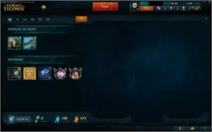 Conta no League of Legends Platina 3 LOL