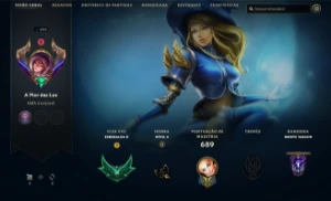 Conta de lol - Lvl 835 - Esmeralda Atual - 681 Skins ! - League of Legends