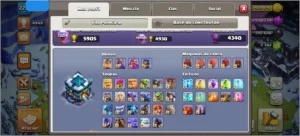 CV 13, MDO FULL + CLÃ LVL 22 - Clash of Clans