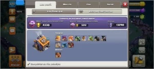 CV 13, MDO FULL + CLÃ LVL 22 - Clash of Clans