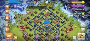 CV 13, MDO FULL + CLÃ LVL 22 - Clash of Clans