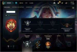 Conta ouro 2 MAIN SUP, com TODOS os champs e 201 skins - League of Legends LOL