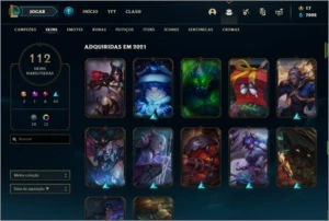 Conta lol pra sair rapido - League of Legends
