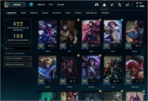 Conta lol pra sair rapido - League of Legends
