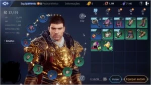 CONTA MIR4 LVL 40 37K DE PODER SA73