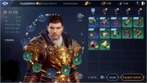 CONTA MIR4 LVL 40 37K DE PODER SA73