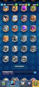 Conta Clash Royale level 13
