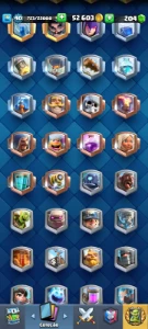 Conta Clash Royale level 13