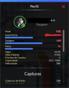 Conta PxG Lvl 530+ Designer 110 NATURIA (LUNAR) - PokeXGames