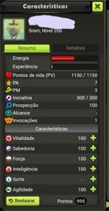 Conta dofus touch no Brutas sran 200! CONTA NAO CERTIFICADA!