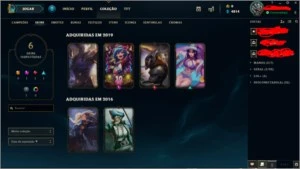 Conta Diamante 4 - League of Legends LOL