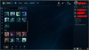 Conta Diamante 4 - League of Legends LOL