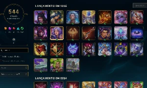 Conta LoL 404 Skins Diamante I - valorant, lor, wild rift - League of Legends