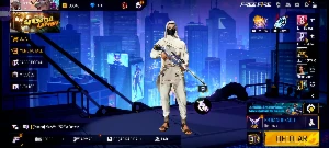 🌟 Conta Free Fire + Angelical Vermelha + Entrega Automática