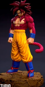 Son Goku Super Saiyjan 4 Daima 3d stl