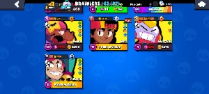 Conta Brawl Stars Com 4 Lendários