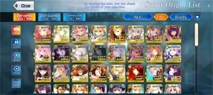 Fate/Grand Order NA 24SSR/28WNP, SUPORTES META, DESAPEGO - Fate Grand Order