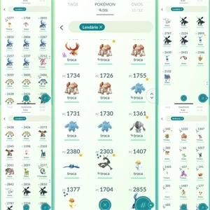 Conta Pokemon Go Nível 38 - Pokémon