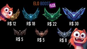 Elojob/Duoboost Na Flex - Promoção!! - League of Legends LOL