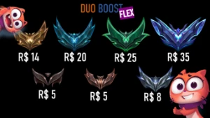 Elojob/Duoboost Na Flex - Promoção!! - League of Legends LOL