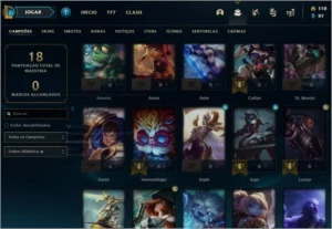 CONTA LEAGUE OF LEGENDS PRATA 2 LOL