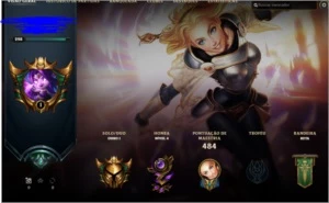 Conta de League of Legends OURO I, 173 Skins. LOL