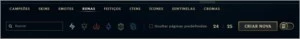 Conta league of legends lvl 30 + de 1000 skins LOL