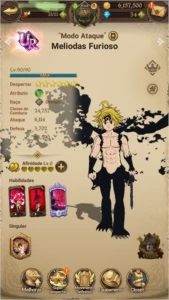 7DS Nanatsu Taizai - Meliodas - Outros