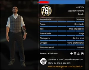 Conta bilionária GTA V (2B, 750 LVL)