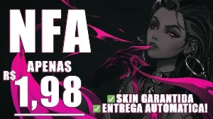 Pack Valorant Com 3 Mil e 500+ Contas (NFA)