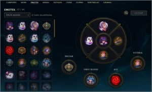 Conta de lol Dou info no chat BARATA - League of Legends