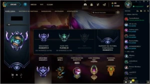 CONTA LOL d - League of Legends