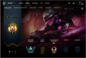 CONTA LOL SMURF PLATINA [70% WINRATE] - League of Legends