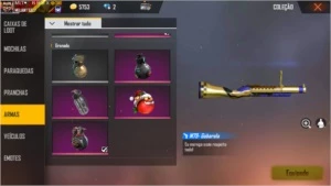 Conta de free fire