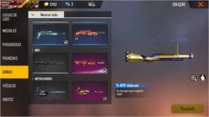 Conta de free fire