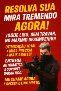Resolva Sua Mira Tremendo + Otimização Atualizado 02/11/2025 - Free Fire