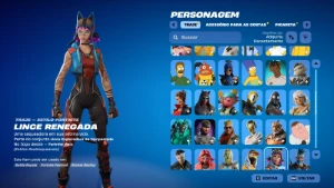 Conta Fortinite | 91 skins | Harley Quinn | Homer Simpson - Fortnite