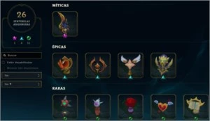 Conta League of Legends Diamante IV - Level 260, 190 Skins LOL