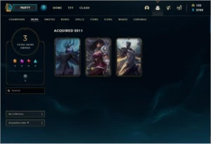 VENDO CONTA COM SKINS RARA - KAYLE PRATEADA E KAYLE JUIZA - League of Legends LOL