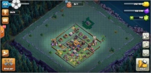 Clash of clans. Cv11 99% full. Heróis full.