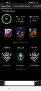 Conta platina 4 lol - League of Legends
