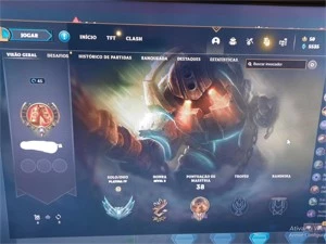 Conta platina 4 lol - League of Legends