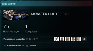 Acc STEAM C/ FIFA 23, MH RISE e mais - lvl 23 - (ÚNICO DONO)