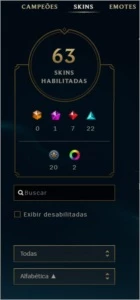 Conta Diamante 1 - League of Legends LOL