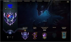 Conta Diamante 1 - League of Legends LOL