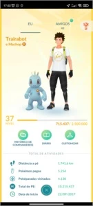 Vendo conta pokémon Go raiz lvl 37
