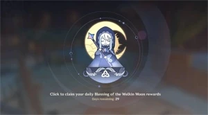 [Promoção]Benção da Lua  de 30 dias - Genshin Impact