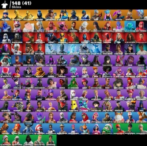 Conta Fortinite | 148 skins | The Flash - Fortnite