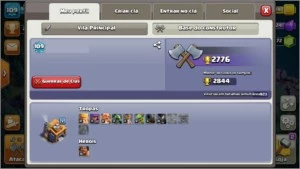 Vendo Conta Clash of Clans CV9