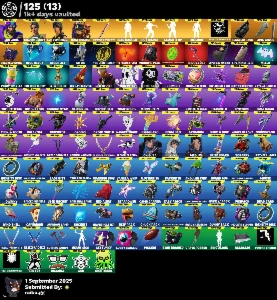 Conta Fortnite 565 Skins, Danças Raras E Skins Raras!!
